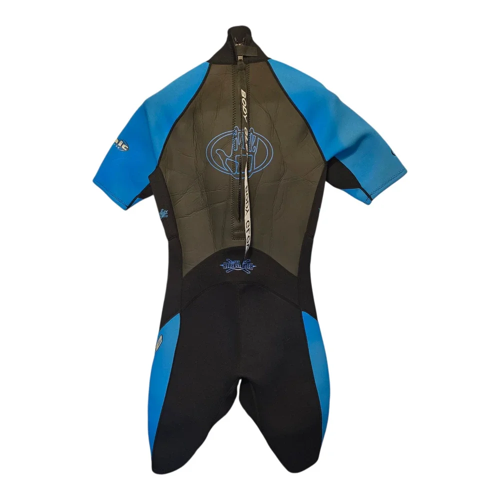 Body Glove Shorty Wetsuit Mens Size M/L Black Blue Neoprene 3/2mm - Picture 3 of 16